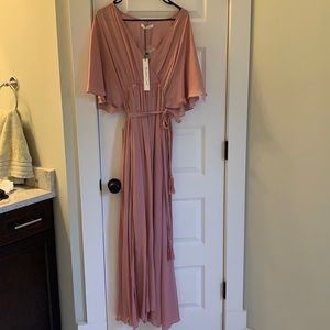 Red Dress Boutique Dusty Rose Dress. Size Small.